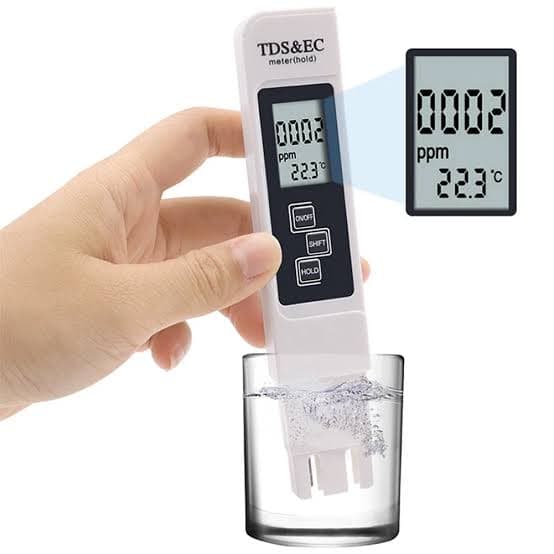 (7) WATER TDS EC METER WITH BL