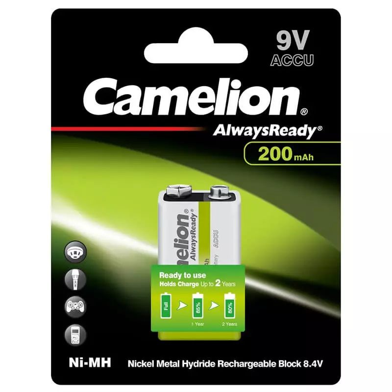 BATTERY RC 9V 200MAH